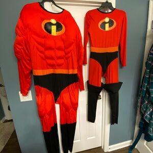 Incredibles Adult Costume Set - Red and Black